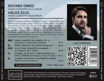 CD Prague Radio Symphony Orchestra: Piano Concerto In A Minor (P. Grainger Edition) / Fragments Of A Piano Concerto In B Minor / Piano Concerto In B Minor
