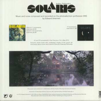 LP/CD/Coffret Эдуард Артемьев: Solaris. Sound And Vision LTD