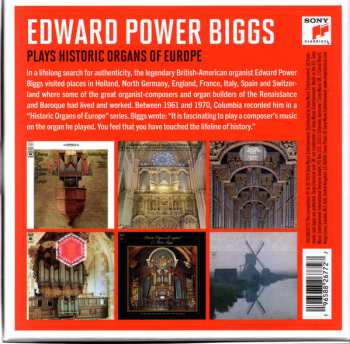 6CD/Coffret E. Power Biggs: Plays Historic Organs Of Europe