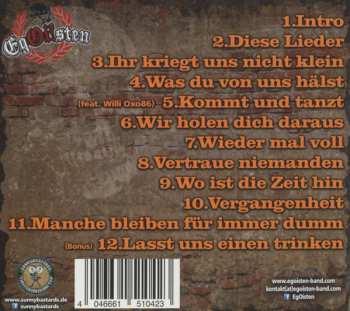 CD Egoisten: Diese Lieder
