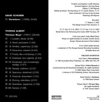 CD Eighth Blackbird: Thirteen Ways