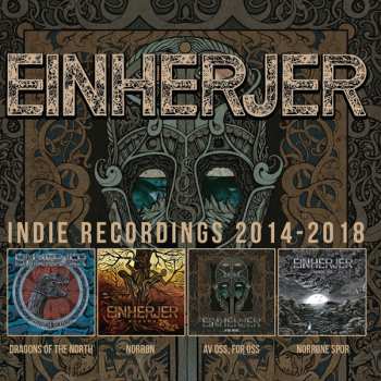 4CD Einherjer: Indie Recordings 2014 - 2018 (4cd)