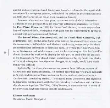 4CD/Coffret Einojuhani Rautavaara: 12 Concertos