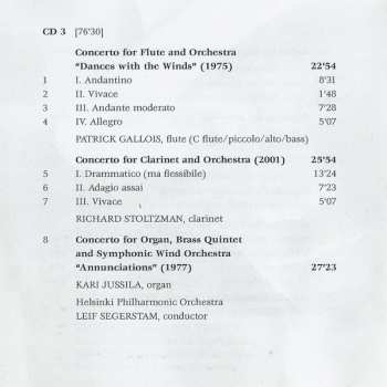 4CD/Coffret Einojuhani Rautavaara: 12 Concertos