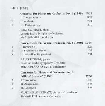 4CD/Coffret Einojuhani Rautavaara: 12 Concertos