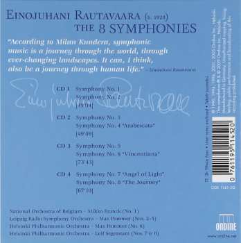 4CD/Coffret Einojuhani Rautavaara: The 8 Symphonies