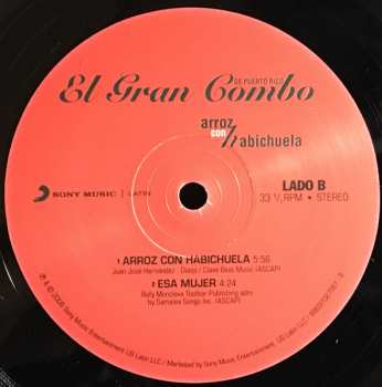 LP El Gran Combo: Arroz Con Habichuela 