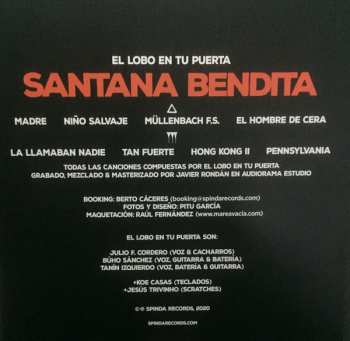 LP El Lobo En Tu Puerta: Santana Bendita LTD | NUM