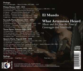 CD El Mundo: What Artemisia Heard - Music And Art From The Time Of Caravaggio And Gentileschi