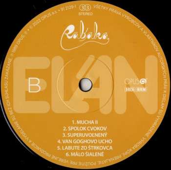 LP Elán: Rabaka