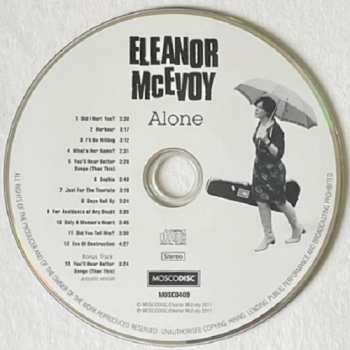 CD Eleanor McEvoy: Alone