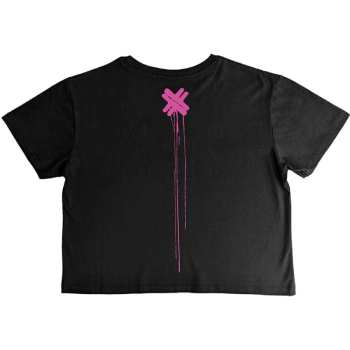 Marchandises Electric Callboy: Electric Callboy Ladies Crop Top: Eat Me Alive (back Print) (x-small) XS