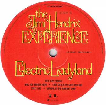 2LP The Jimi Hendrix Experience: Electric Ladyland