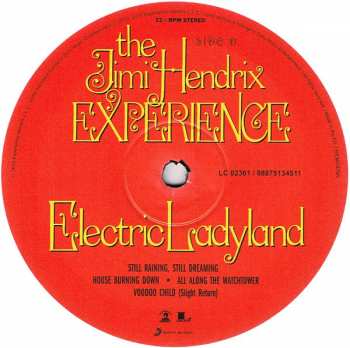 2LP The Jimi Hendrix Experience: Electric Ladyland