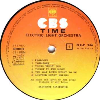 LP Electric Light Orchestra: Time