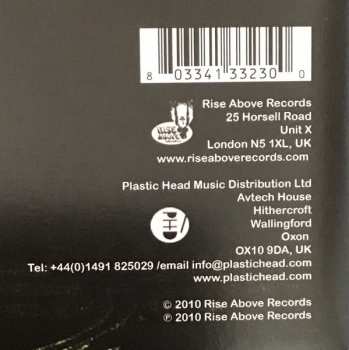 2LP Electric Wizard: Black Masses