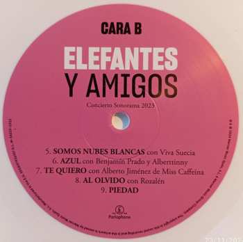 LP Elefantes: Elefantes Y Amigos - Concierto Sonorama 2023 CLR | LTD