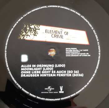 2LP Element Of Crime:  Wenn Es Dunkel Und Kalt Wird In Berlin (Ein Film Von Charly Hübner)  (Original Soundtrack)