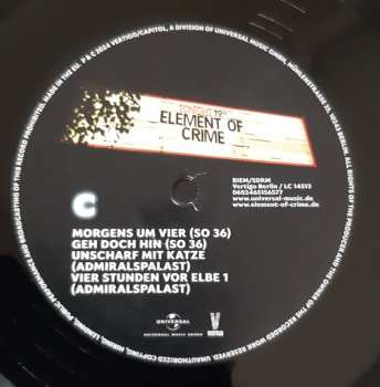 2LP Element Of Crime:  Wenn Es Dunkel Und Kalt Wird In Berlin (Ein Film Von Charly Hübner)  (Original Soundtrack)
