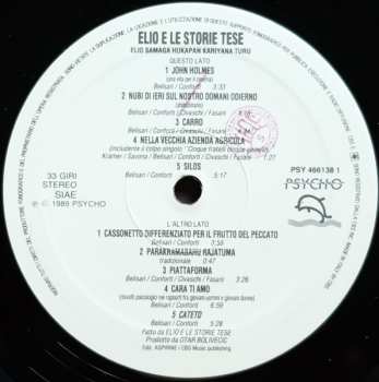 LP Elio E Le Storie Tese: Elio Samaga Hukapan Kariyana Turu