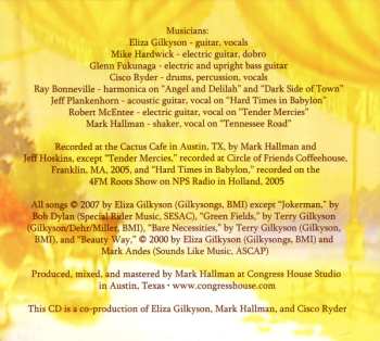 CD Eliza Gilkyson: Your Town Tonight