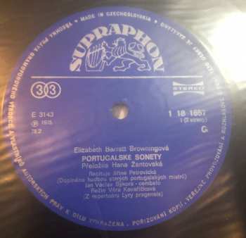 LP Elizabeth Barrett Browning: Portugalské Sonety