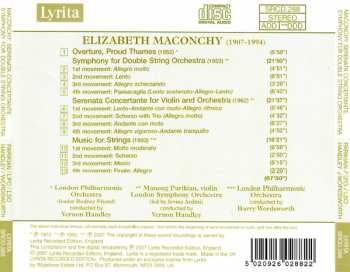 CD The London Symphony Orchestra: Overture, Proud Thames; Music For Strings; Serenata Concertante; Symphony For Violin And Orchestra