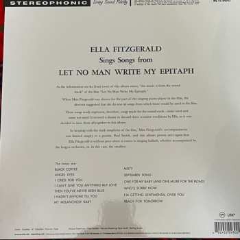 LP Ella Fitzgerald: Ella Fitzgerald Sings Songs From Let No Man Write My Epitaph