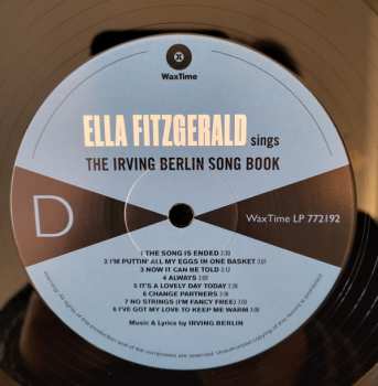 2LP Ella Fitzgerald: Sings The Irving Berlin Song Book LTD