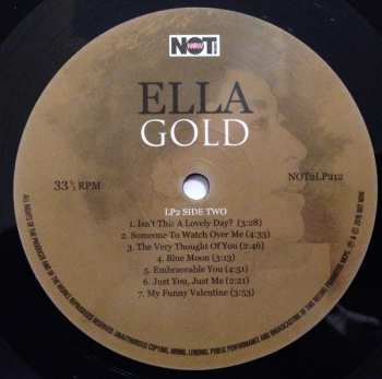 2LP Ella Fitzgerald: Gold: The Original Classics 