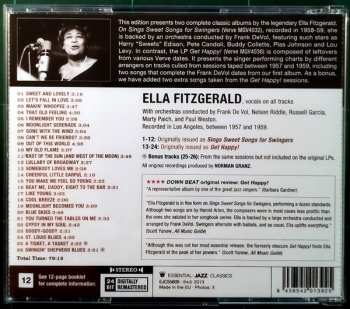CD Ella Fitzgerald: Sings Sweet Songs For Swingers + Get Happy!