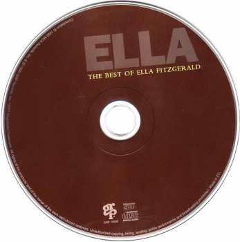 CD Ella Fitzgerald: The Best Of Ella Fitzgerald