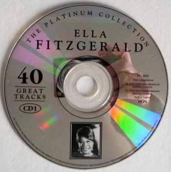 2CD Ella Fitzgerald: The Platinum Collection Great 40 Tracks