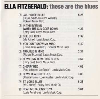 CD Ella Fitzgerald: These Are The Blues
