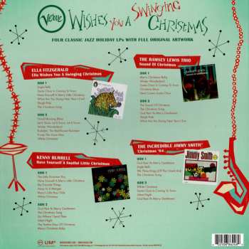 4LP/Coffret Ella Fitzgerald: Verve Wishes You A Swinging Christmas
