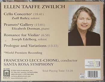 CD Ellen Taaffe Zwilich: Ellen Taaffe Zwilich: Cello Concerto And Other Works