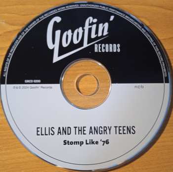 CD Ellis And The Angry Teens: Stomp Like '76