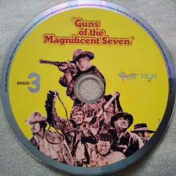 4CD/Coffret Elmer Bernstein: The Magnificent Seven Collection (Original MGM Motion Picture Soundtracks) DLX