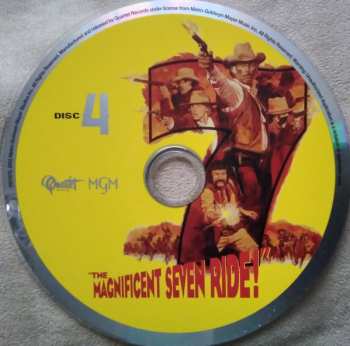 4CD/Coffret Elmer Bernstein: The Magnificent Seven Collection (Original MGM Motion Picture Soundtracks) DLX