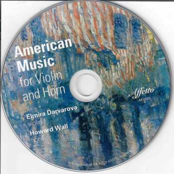 CD Elmira Darvarova: American Music For Violin And Horn