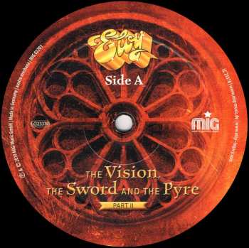 2LP Eloy: The Vision, The Sword And The Pyre (Part II) 