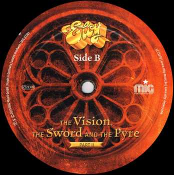 2LP Eloy: The Vision, The Sword And The Pyre (Part II) 
