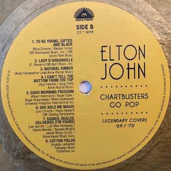 LP Elton John: Chartbusters Go Pop LTD | CLR