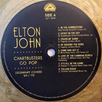 LP Elton John: Chartbusters Go Pop LTD | CLR