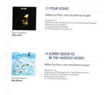 CD Elton John: Rocket Man ● The Definitive Hits