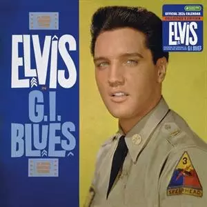 Elvis Calendar Presley: G.i. Blues 2024 Record Sleeve Calendar
