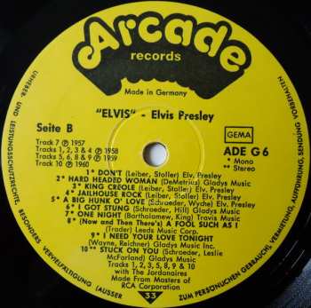 2LP Elvis Presley: Seine 40 Grössten Hits