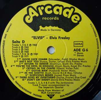 2LP Elvis Presley: Seine 40 Grössten Hits