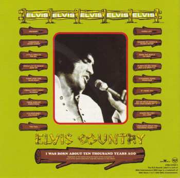 CD Elvis Presley: Elvis Country (I'm 10,000 Years Old)