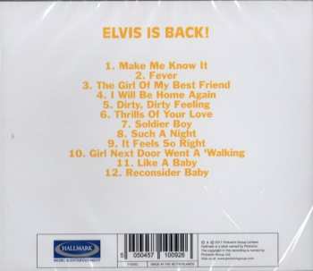 CD Elvis Presley: Elvis Is Back!